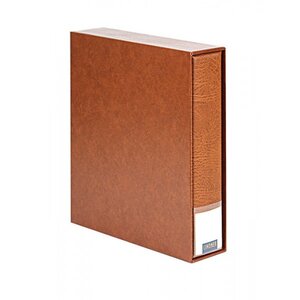 Album Publica  M (3532), incl. slipcase and without sheets - Light brown - 4 Rings - Dim: 245 x 270 x 60 mm