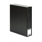 Album Publica  M (3532), incl. cassette en zonder bladen - Wijnrood - 4 Rings - Afm: 245 x 270 x 60 mm ■ per set