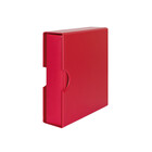 Album Publica  M  Color (S3542), incl. slipcase and without sheets - Red - 4 Rings - Dim: 245 x 270 x 60 mm ■ per set