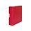 Album Publica  M  Color (S3542), incl. cassette en zonder bladen - Rood - 4 Rings - Afm: 245 x 270 x 60 mm