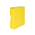 Album Publica  M  Color (S3542), incl. slipcase and without sheets - Yellow - 4 Rings - Dim: 290 x 315 x 60 ■ per set