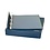 Album ECO (1100), incl. cassette en zonder bladen - Blauw - 4 Rings - Afm: 315 x 320 x 65 mm