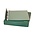 Album ECO (1100), incl. slipcase and without sheets - Green - 18 Rings - Dim: 310 x 312 x 57 mm ■ per piece