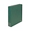 Album ECO (1100), incl. cassette en zonder bladen - Groen - 4 Rings - Afm: 315 x 320 x 65 mm