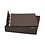 Album ECO (1100), incl. cassette en zonder bladen - Zwart - 4 Rings - Afm: 315 x 320 x 65 mm