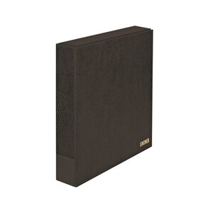 Album ECO (1100), incl. cassette en zonder bladen - Zwart - 4 Rings - Afm: 315 x 320 x 65 mm