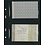 Feuilles de pochettes - 2 compartiment(s): 168 x 112 mm - Multi Collect (1332) - Noir - 4 Anneaux