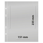 Insert sheets - 1 compartment(s): 151 x 235 mm - Multi Collect (1340) - Transparent - 4 Rings ■ per 10 pcs.