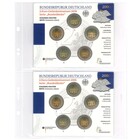 Insert sheets - 2 compartment(s): 175 x 123 mm - Multi Collect (1363) - Transparent - 4 Rings ■ per 10 pcs.