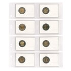 Feuilles de pochettes - 8 compartiment(s): 93 x 56 mm - Multi Collect (1364) - Transparent - 4 Anneaux ■ par 10 pcs.