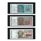 Feuilles de pochettes, incl. Bandes d'insertion (Noir) - 3 compartiment(s): 185 x 80 mm - Multi Collect (3103) - Transparent - 4 Anneaux ■ par 10 pcs.