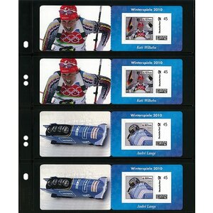 Insert sheets - 4 compartment(s): 190 x 56 mm - Multi Collect (1314) - Black - 4 Rings