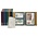 Album Rondo Compact (1400), incl. slipcase and without sheets - Green - 4 Rings - Dim: 235 x 270 x 40 ■ per set