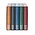 Album Rondo Compact (1400), incl. slipcase and without sheets - Black - 4 Rings - Dim: 235 x 270 x 40 ■ per set