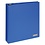 Album Uniplate (Standard), excl. feuilles et sans boite de protection - Bleu - 3 Anneaux - Dim: 270 x 295 x 65 mm