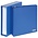 Album Uniplate (Standard), incl. slipcase and without sheets - Blue - 3 Rings - Dim: 270 x 295 x 65 mm ■ per set