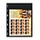 Insert sheets - 1 compartment(s): 197 x 258 mm - Uniplate (071) - Black - 3 Rings