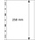 Insert sheets - 1 compartment(s): 197 x 258 mm - Uniplate (071) - Black - 3 Rings