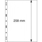 Insert sheets - 1 compartment(s): 197 x 258 mm - Uniplate (091) - Transparent - 3 Rings ■ per 5 pcs.