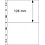 Insert sheets - 2 compartment(s): 197 x 128 mm - Uniplate (092) - Transparent - 3 Rings