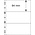 Insert sheets - 3 compartment(s): 197 x 84 mm - Uniplate (093) - Transparent - 3 Rings ■ per 5 pcs.