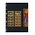 Insert sheets - 3 compartment(s): 62 x 258 mm - Uniplate (063) - Black - 3 Rings ■ per 5 pcs.