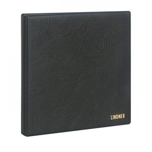 Album SRS, excl. bladen en zonder cassette - Zwart - 4 Rings - Afm: 305 x 317 x 50 mm