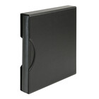 Album SRS, incl. slipcase and without sheets - Black - 4 Rings - Dim: 305 x 317 x 50 ■ per set