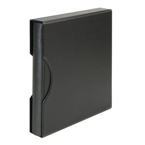 Album SRS, incl. slipcase and without sheets - Black - 4 Rings - Dim: 305 x 317 x 50