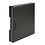 Album SRS, incl. slipcase and without sheets - Black - 4 Rings - Dim: 305 x 317 x 50