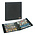 Album SRS, incl. 20 Omnia sheets (08) and slipcase - Black - 4 Rings - Dim: 305 x 317 x 50 ■ per set