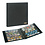 Album SRS, incl. 20 Omnia sheets (08) and slipcase - Black - 4 Rings - Dim: 305 x 317 x 50