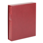 Album Classic (1103Y), incl. cassette en zonder bladen - Wijnrood - 13 Rings - Afm: 200 x 235 x 40 mm ■ per set