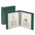 Album Classic (1103Y), incl. 20 Transparante bladen (819) en cassette - Groen - 13 Rings - Afm: 200 x 235 x 40 mm ■ per set
