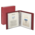 Album Classic (1103Y), incl. 20 Transparante bladen (819) en cassette - Wijnrood - 13 Rings - Afm: 200 x 235 x 40 mm ■ per set