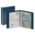 Album Classic (1103Y), incl. 20 Transparante bladen (811) en cassette - Blauw - 13 Rings - Afm: 200 x 235 x 40 mm ■ per set