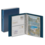 Album Classic (1103Y), incl. 20 Transparante bladen (811) en cassette - Blauw - 13 Rings - Afm: 200 x 235 x 40 mm