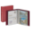 Album Classic (1103Y), incl. 20 Transp. bladen (811) en cassette - Wijnrood - 13 Rings - Afm: 200 x 235 x 40 ■ per set