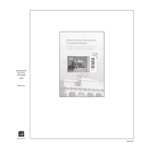 Supplément année: 2024 - Allemagne - type: Dual - feuille pour Timbres de Crypto (1 pc.) - Safe (14 Anneaux)