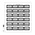 Pre-printed sheet, type: AS -  N°: 2 - Schloß Sanssouci, Postsdam - Germany - sheet for Dispencer strips - Lindner, T-Blanco  (champagne colored)