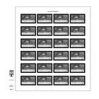 Voordrukblad, type: AS -  N°: 9 - Briefe empfangen - Duitsland - blad voor Automaten stroken - Lindner, T-Blanco  (champagnekleur)