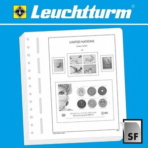 Supplement year: 2024 - U.N.O. Geneva - sheet for Basic album (1 pc.) - Leuchtturm (13 Rings)