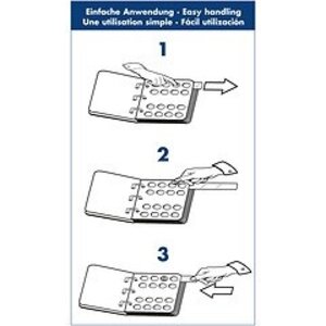 Vista, Bladen (4 rings) Euromunten sets (2 sets) Transparant - afm: 202 x 252 mm.