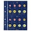 Vista, Sheets (4 rings) Euro coin sets (2 sets) Transparent - dim: 202 x 252 mm.