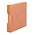 Album Regular (1104), incl. cassette en zonder bladen - Lichtbruin - 18 Rings - Afm: 305 x 317 x 50 mm ■ per set