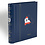 Album - Berlin, Period 1948-1990 - type Perfect DP (Classic) - incl. sheets and slipcase - Blue - Leuchtturm (turn-bar)