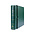 Album -   France, Period 2005-2009 - Part 15-05 - type Perfect DP - incl. sheets and slipcase - Green - Leuchtturm (turn-bar)