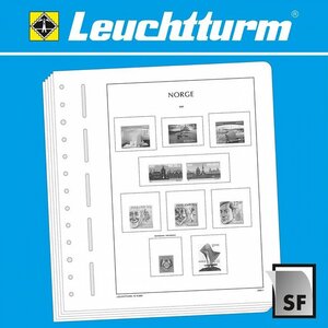 Supplement year: 2024 - Norway - sheets for Basic album - Leuchtturm (13 Rings)