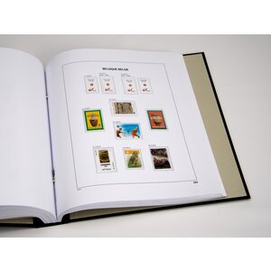Supplement year: 2013 - Belgium - type: DeLuxe - sheets for Basic album, N°: 285-286, B151-156, C 28-30, CN19 (13 pcs.) - Davo (2 Holes)