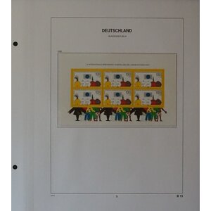 Sammlung BRD in Davo Deluxe Teil II, 1970-1990